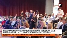 PRESENTARON LA CONSTITUCIÓN DE MISIONES EN LECTURA FÁCIL
