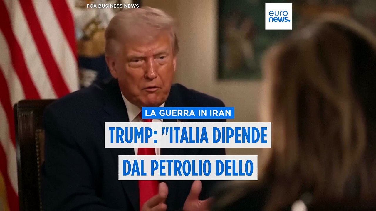 Hormuz, Trump: "Italia dipende dal petrolio dello Stretto", Tajani replica che "è il 10%"