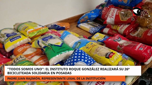 El Instituto Roque González realizará su 26ª Bicicleteada Solidaria en Posadas