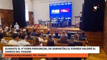 El Fonred valoró el avance del Fogami