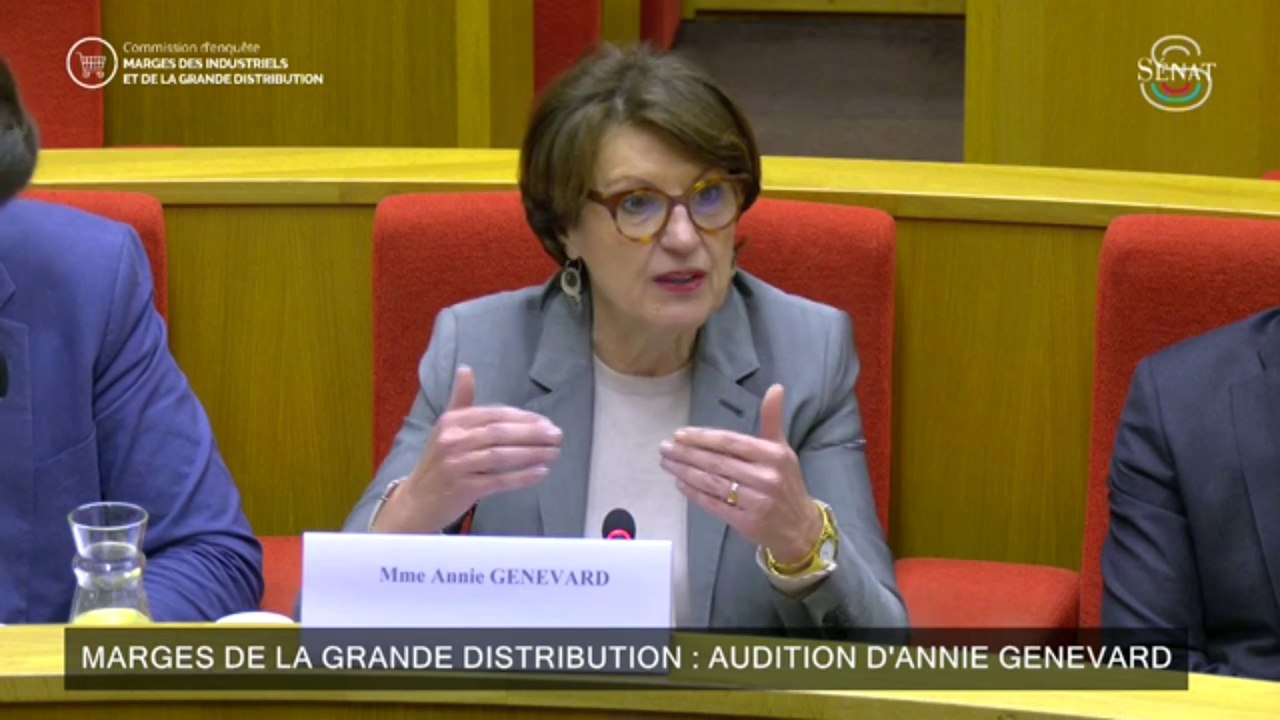 Grande distribution : Annie Genevard raconte les « pressions et menaces » sur les entreprises