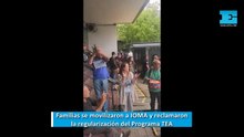 "Está en emergencia": familias de La Plata reclamaron en IOMA por la regularización el Programa TEA