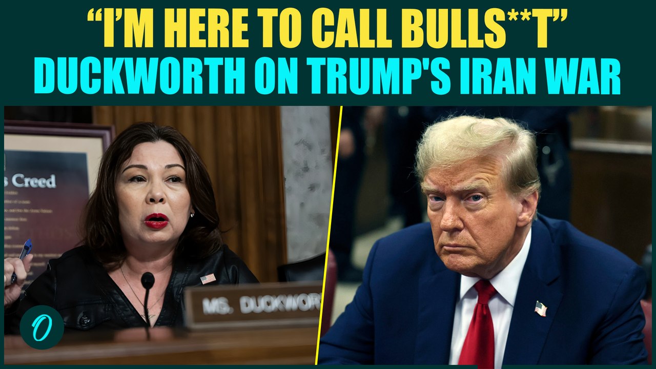 Duckworth vs Trump: Senator’s FIERY Speech on Iran War Powers Sparks Massive Political Storm
