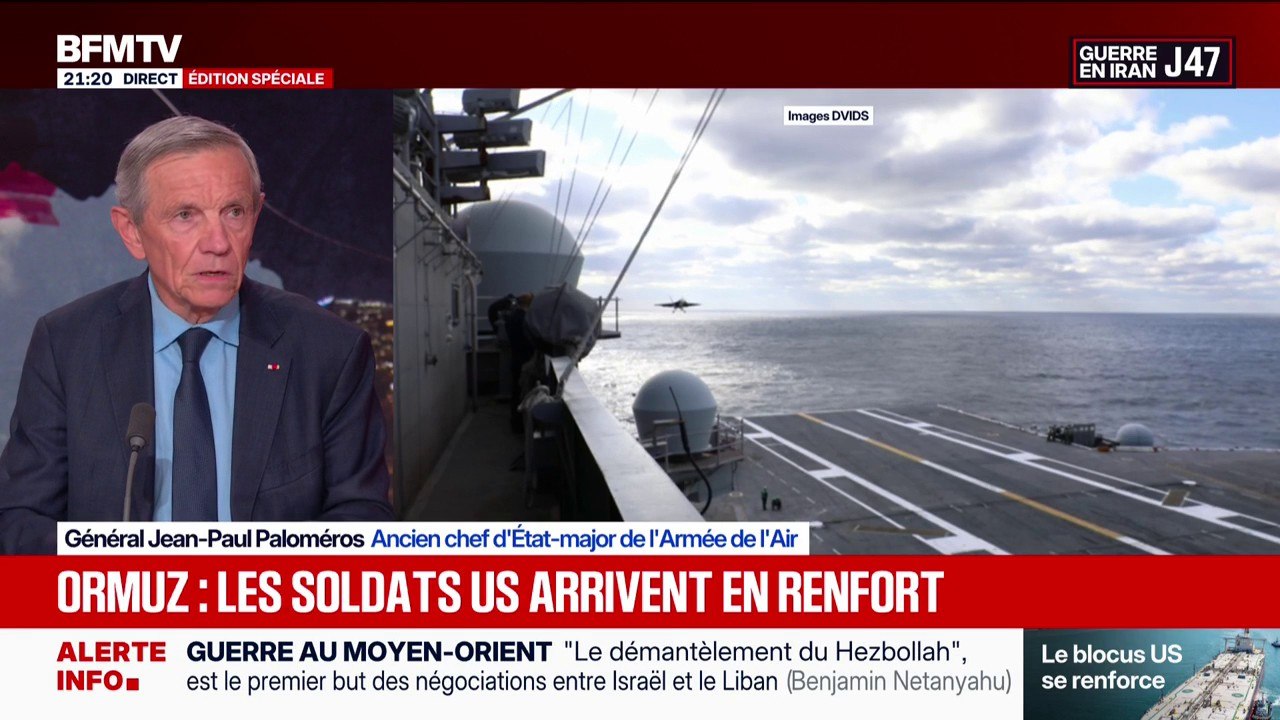 Négociations entre les États-Unis et l’Iran: “C’est la bonne carte à jouer” pour les Américains, explique le général Jean-Paul Paloméros