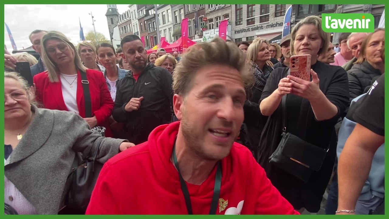 Un Ludo en feu sur la place du Martyr à Verviers