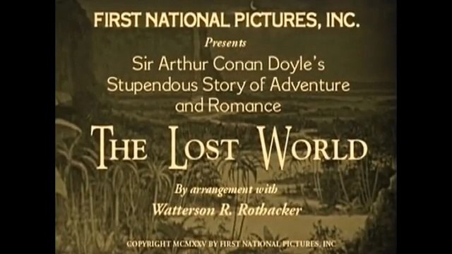Die verlorene Welt (1925)