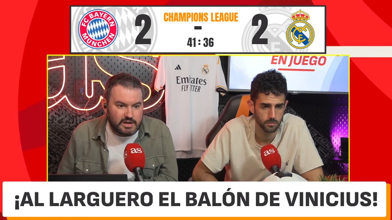 ¡Gol Mbappé| Bayern 2 - Real Madrid 3 | Rubén Martín