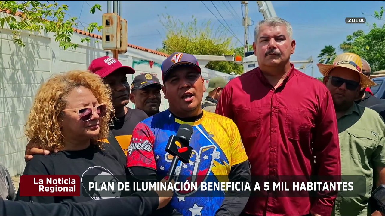 Zulia | Plan de iluminación favorecerá a 5 mil habitantes de 11 comunas