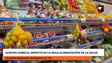 Alertan sobre el impacto de la mala alimentación en la salud