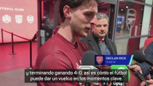 Declan Rice habla del Atlético de Madrid