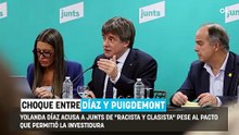 Díaz acusa a Junts de "racista" y Puigdemont le tapa la boca: "La próxima vez que te haga vicepresidenta el PP"