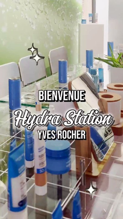Pop-up Yves Rocher à Paris : découverte de la gamme Hydra Water-Plump