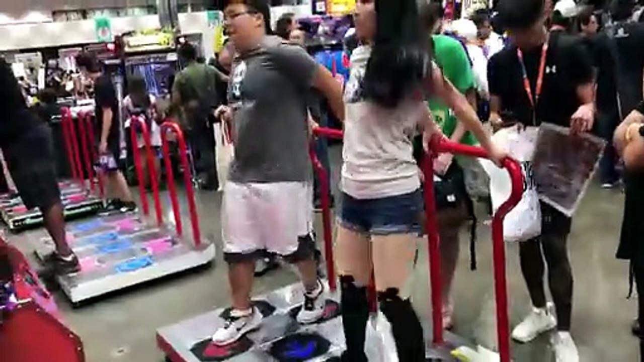 Anime Expo 2018 - West Hall - Dancing Video - By David L. $Money Train$ Watts - FuTurXTV & HHBMedia.com