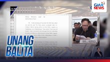 Dating Omb. Martires, umalma sa alegasyong binigyan siya ng pera nina FPRRD at VP Duterte na dinala umano ni Ramil Madriaga | Unang Balita