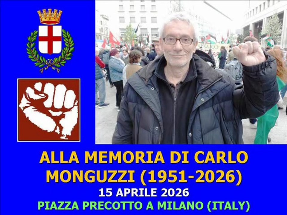 ALLA MEMORIA DI CARLO MONGUZZI (1951-2026)