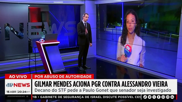 Gilmar Mendes aciona PGR contra senador Alessandro Vieira por abuso de autoridade