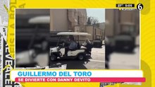 Danny DeVito y Guillermo del Toro se divirtieron como en Mario Kart