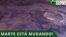 Cinzas vulcânicas se espalham e revelam transformação em Marte