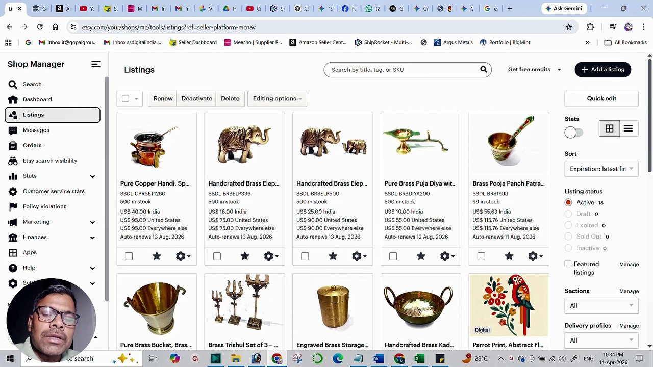 Etsy Sale आने पर GSTR-1 और GSTR-3B में कौन सा Amount दिखाएं_