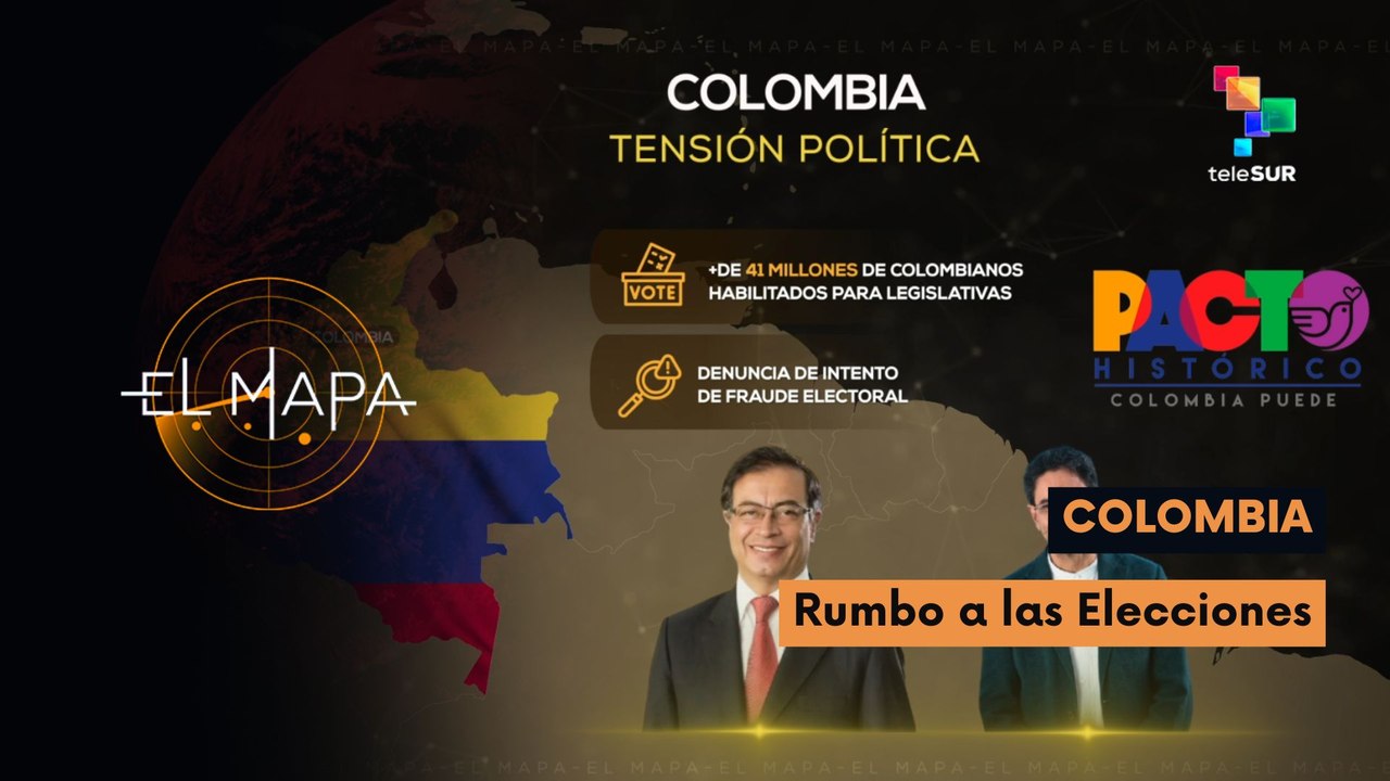 El Mapa | Mapa del día | Colombia: Rumbo a las elecciones 15-04-2026