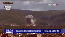 Mencekam! Israel Gempur Kota Tyre Lebanon Selatan, Evakuasi Paksa Diberlakukan | SAPA PAGI