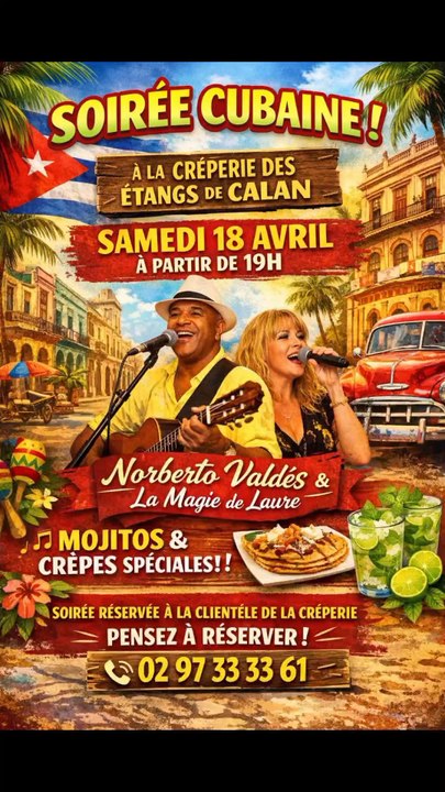 Bonjour. Venez nombreux le samedi a calan