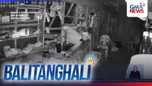 Lalaki, lumusot sa bintana ng tindahan at tinangay ang P3,000 cash at isang cell phone | Balitanghali