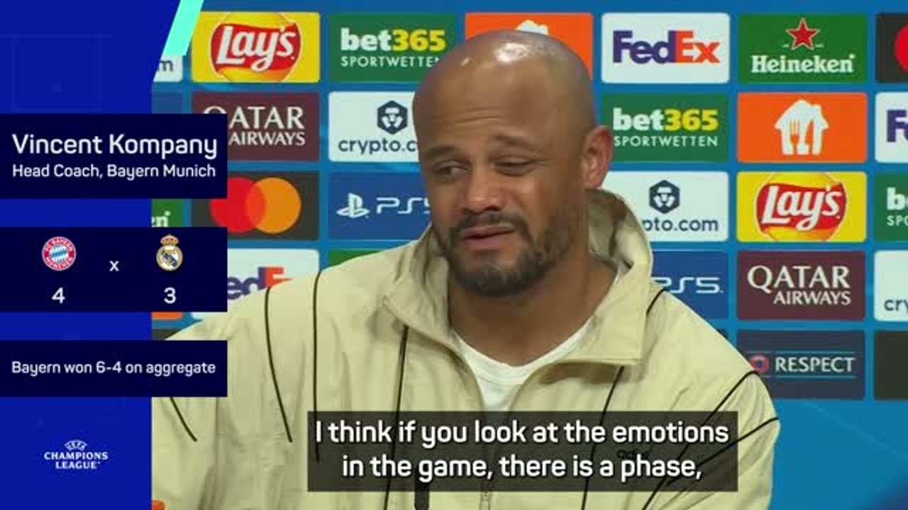 Kompany fumes at suspension for semi-final first leg