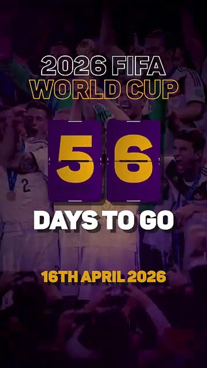Opta's World Cup countdown - 56 days to go