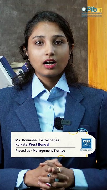 PIBM to Tata AIG Insurance_MBA & PGDM Placements_Bonnisha Bhattacharjee_Batch_2024_26