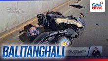 Babaeng estudyante, patay nang masalpok ng ambulansiya ang sinasakayang motorsiklo; kaklaseng rider, sugatan | Balitanghali