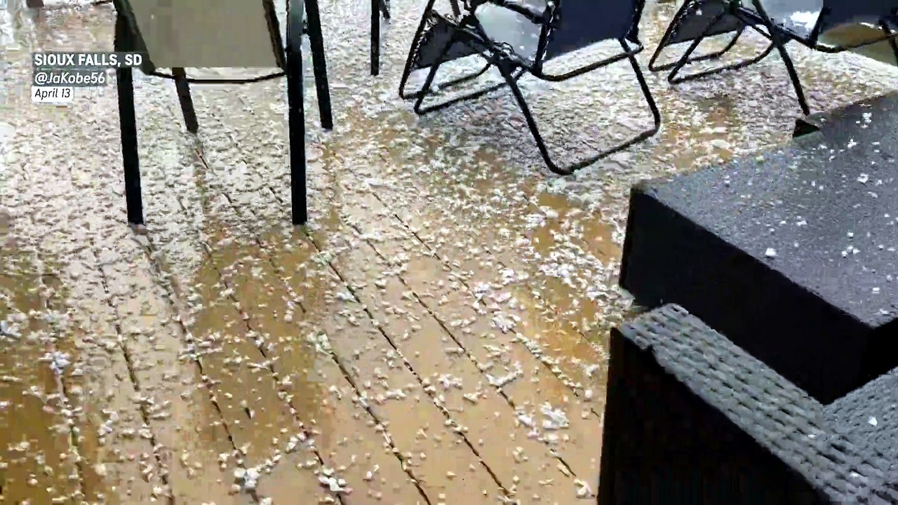 Days of heavy hail hammer the Midwest