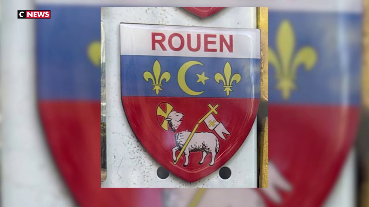 Rouen : le blason de Rouen islamisé fait polémique