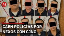 Caen 8 policías en Colima por presuntos nexos con el CJNG