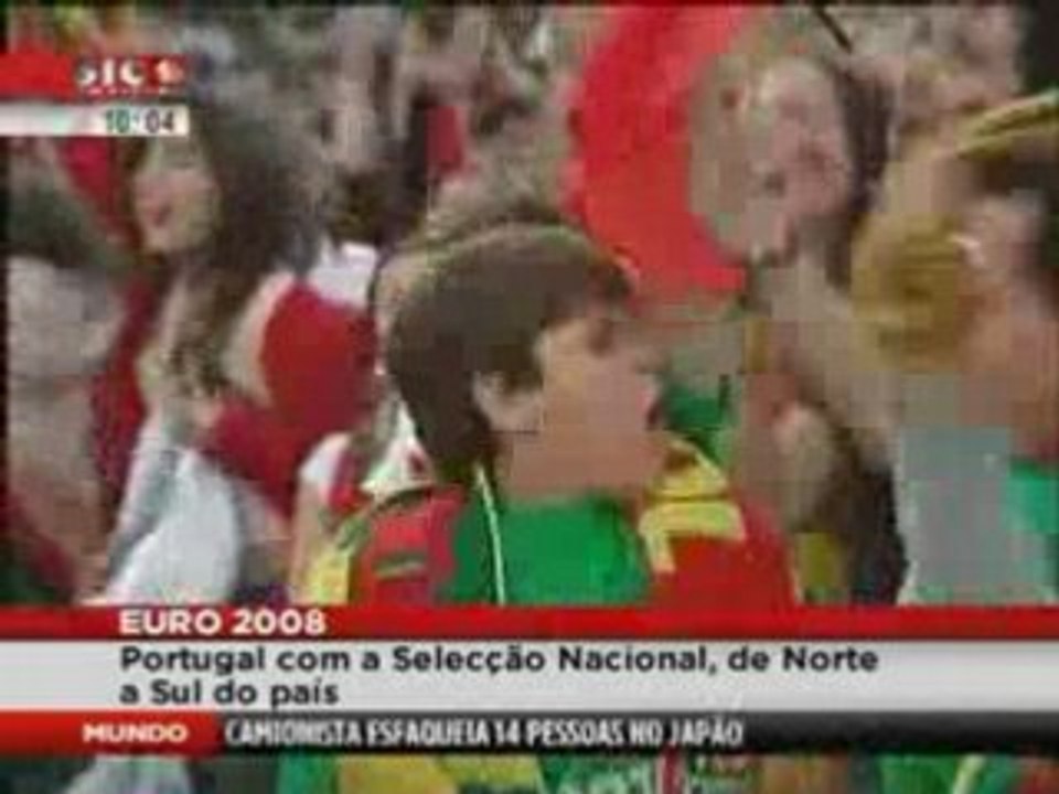Supporters à Porto- Portugal Turquie