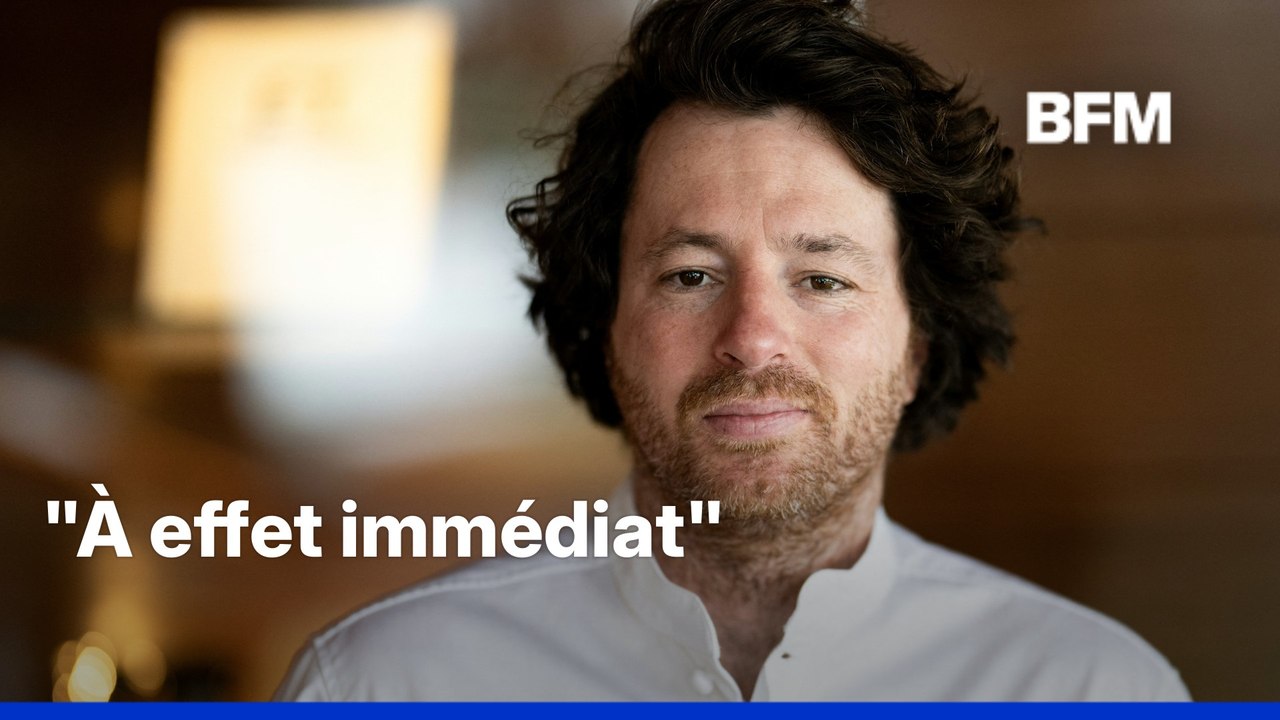 Le Plaza Athénée se sépare du chef étoilé Jean Imbert après des accusations de violences conjugales