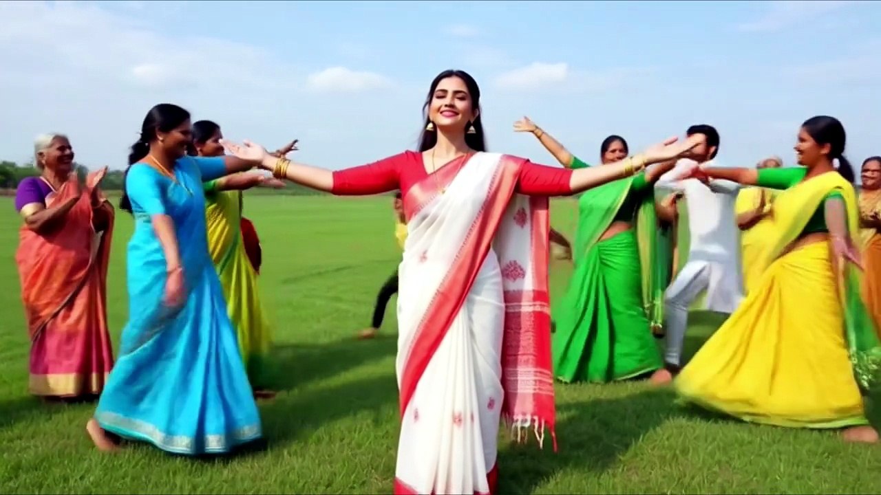 লাল শাড়িতে বৈশাখী সাজ! Angela Popy'র মন ছুঁয়ে যাওয়া গান | Ronge Rongin Boishakhi Mela 🌸