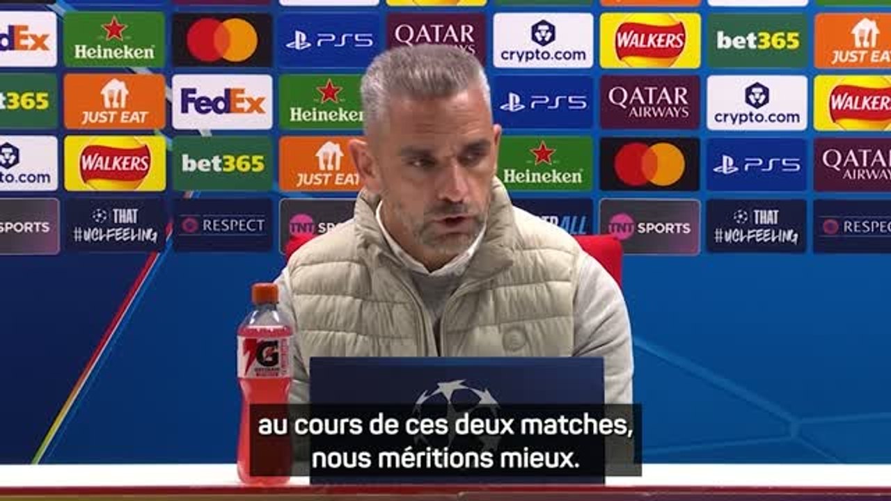 Sporting - Borges amer après l'élimination : "Nous méritions mieux"