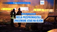 Wojna na Ukrainie. Rosja zbombardowała w nocy Kijów, Dniepr i Odessę