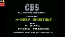 K-Razy Shoot-Out (ATARI 5200) Longplay