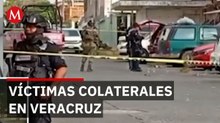 Niños heridos en ataque armado en Veracruz; eran víctimas colaterales