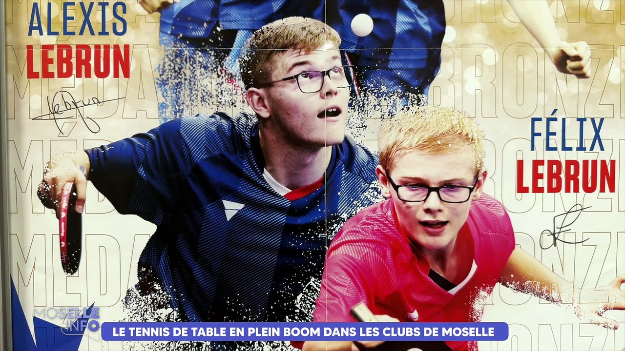 Le tennis de table en plein boom dans les clubs de Moselle