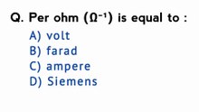 Per ohm is equal to