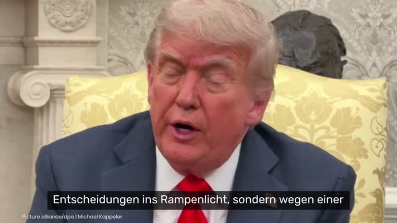 Donald Trump: 'Er ist völlig senil' - US-Präsident für Erinnerungslücke verspottet