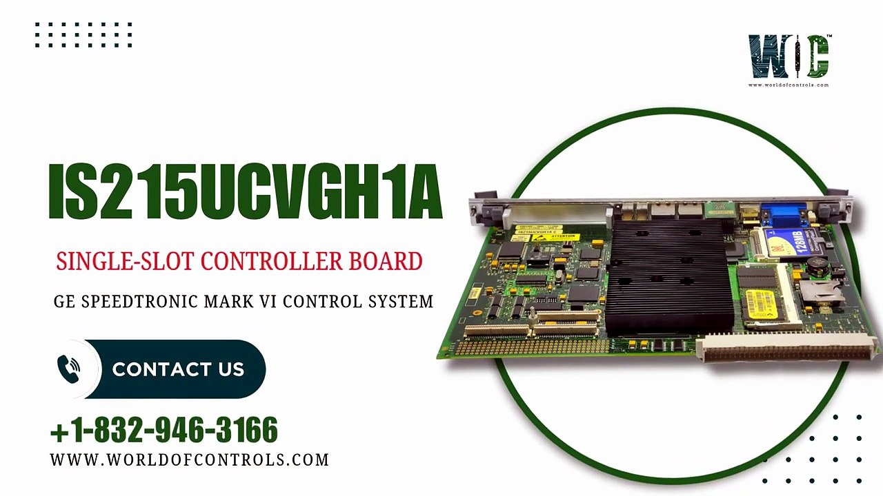 IS215UCVGH1A - Single-Slot Controller Board
