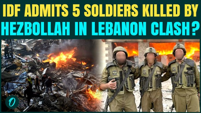 Israeli Troops KILLED? IDF Confirms 5 Soldiers Injured In DEADLY Hezbollah Counterattack In Lebanon