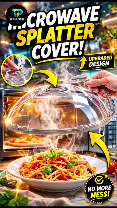 Microwave Splatter Cover