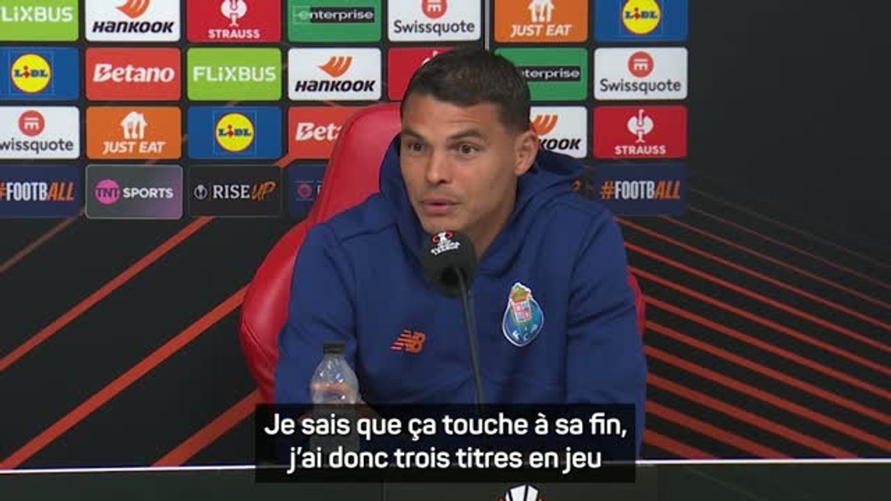 Porto - Thiago Silva : "Ce sont les derniers trophées que je pourrai remporter"