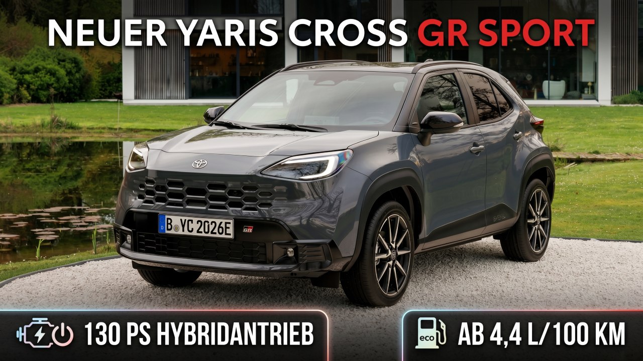 2026 Toyota Yaris Cross GR Sport Hybrid – Alle Infos zum Update