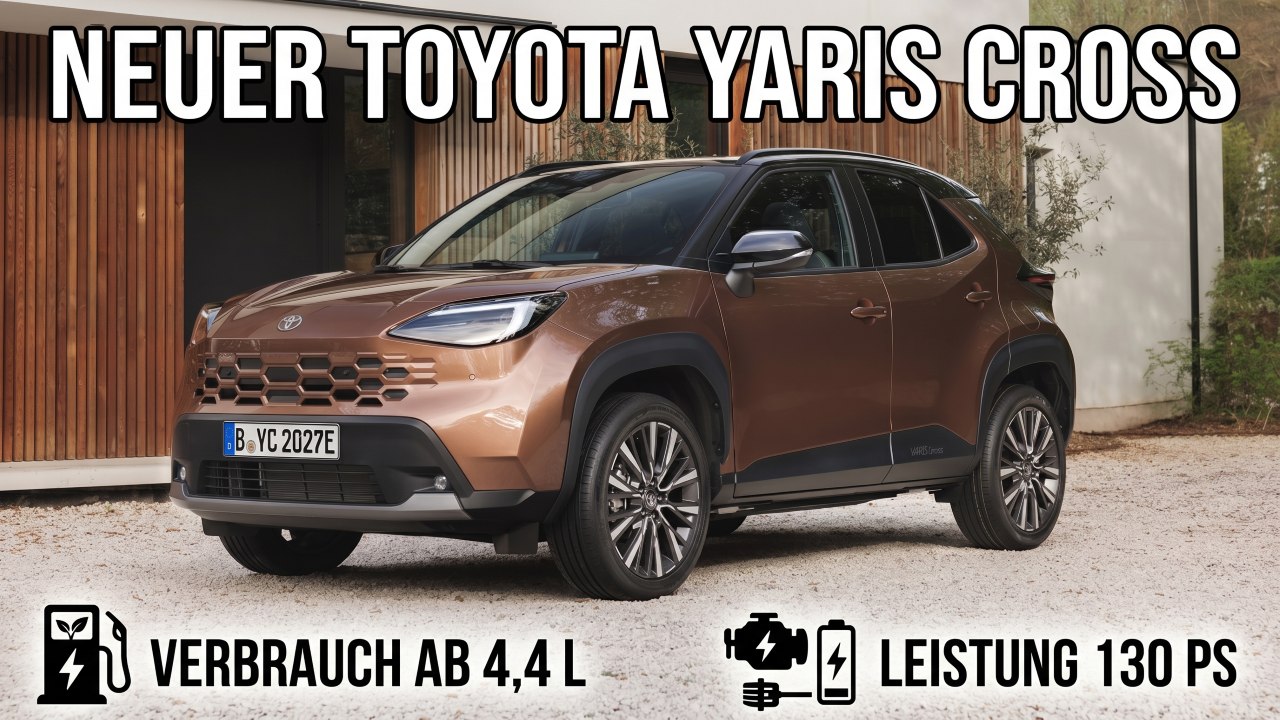 2026 Toyota Yaris Cross HEV: Kompakt-SUV jetzt noch besser